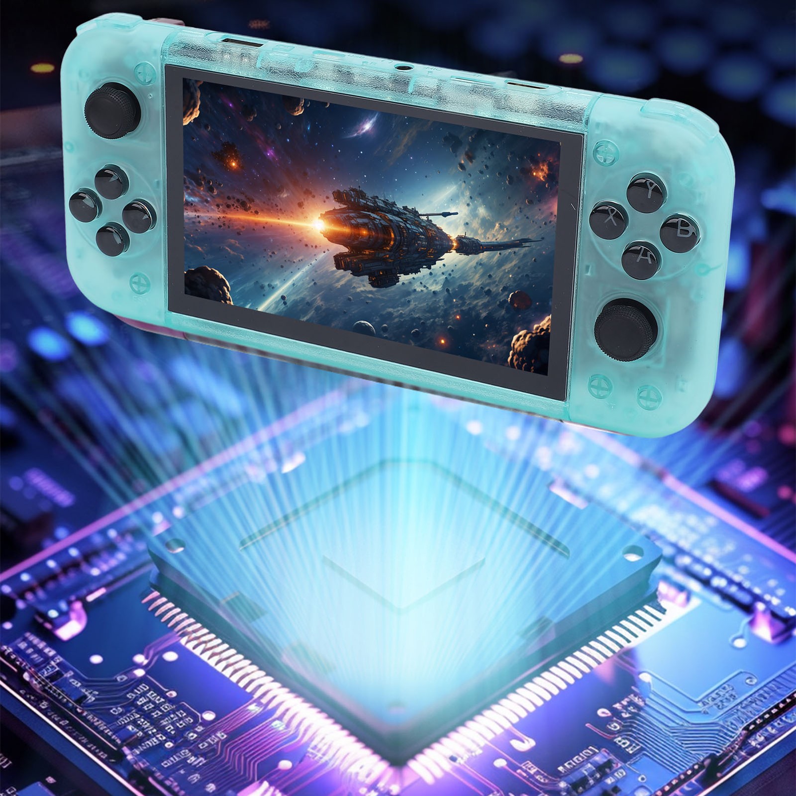 RG50XX Retro Handheld Game Console 128GB 5.0 Inch IPS 800×480 Screen 3000mA TATY