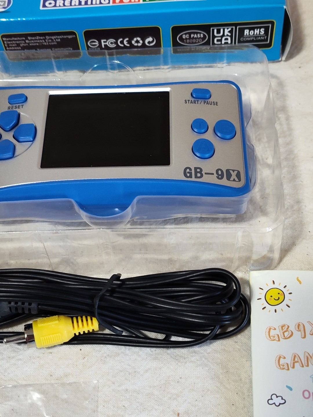 Handheld Games for 2.5” Color Screen Preloaded 168 Classic Retro D22