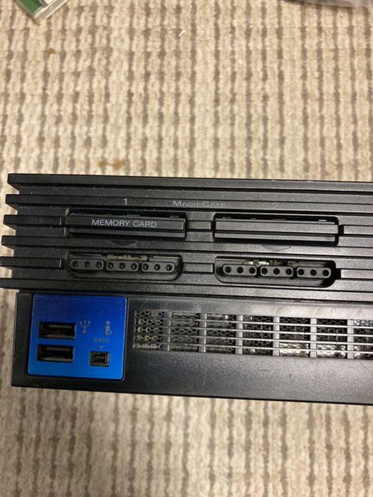 SONY PS2 PlayStation 2 SCPH-10000 Black Console NTSC-J Used Game good operation