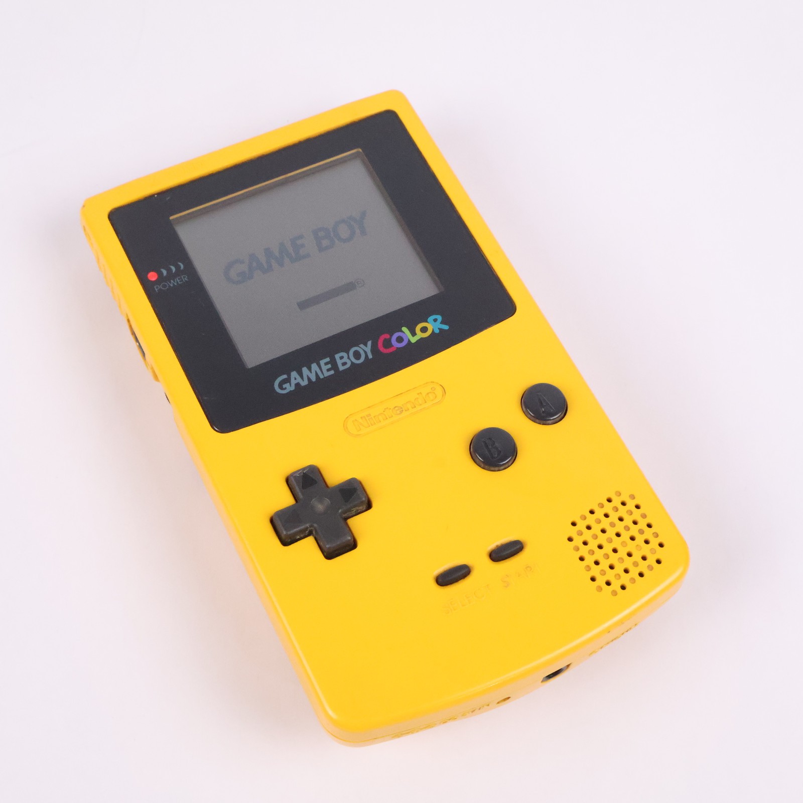 Nintendo Game Boy Color CGB-001 Dandelion Yellow OEM Handheld Console Tested