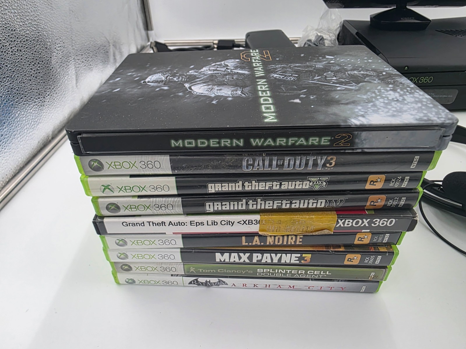 Microsoft 360 S 250gb 2 Controller 23 Games Bundle Lot