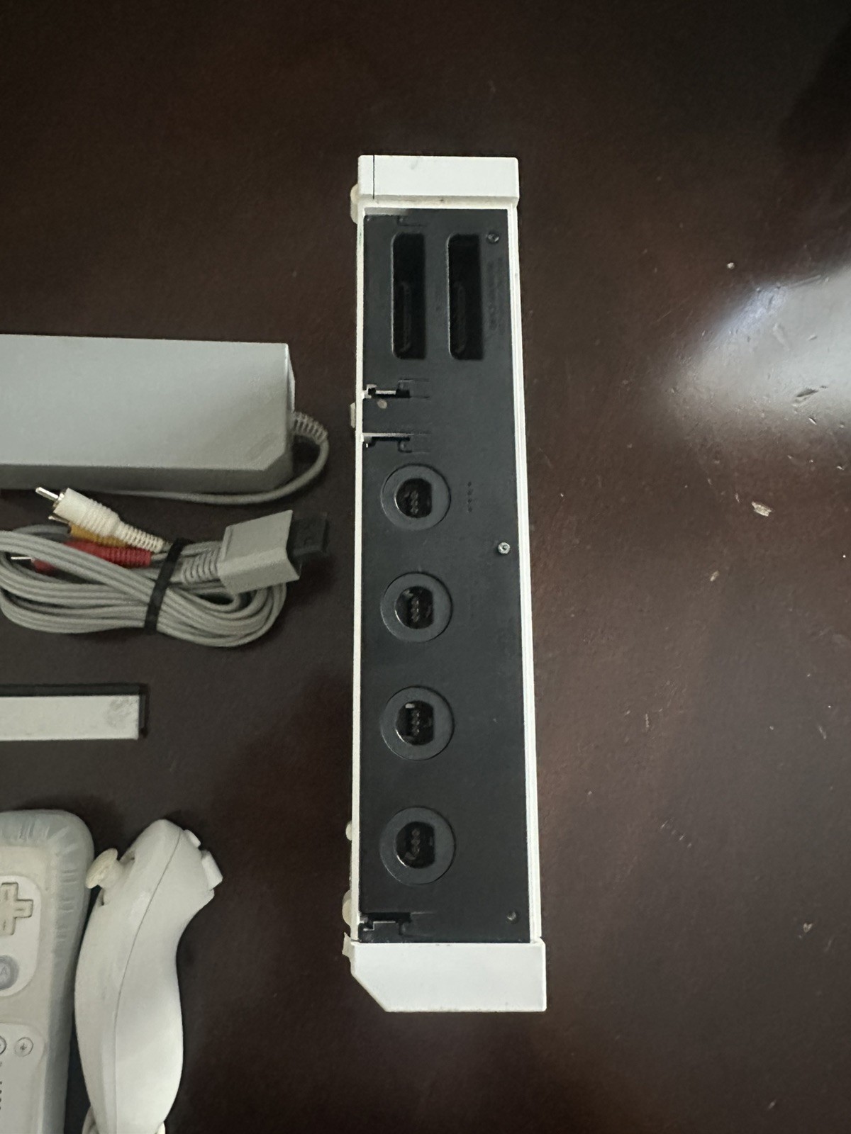 Nintendo Wii RVL-001 White Console With Accessories BAD DISC DRIVE