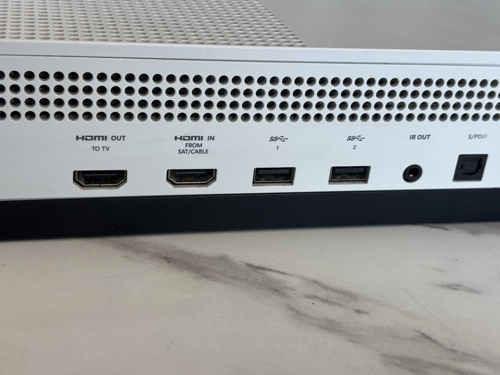 Microsoft Xbox One S 500GB White Console Only