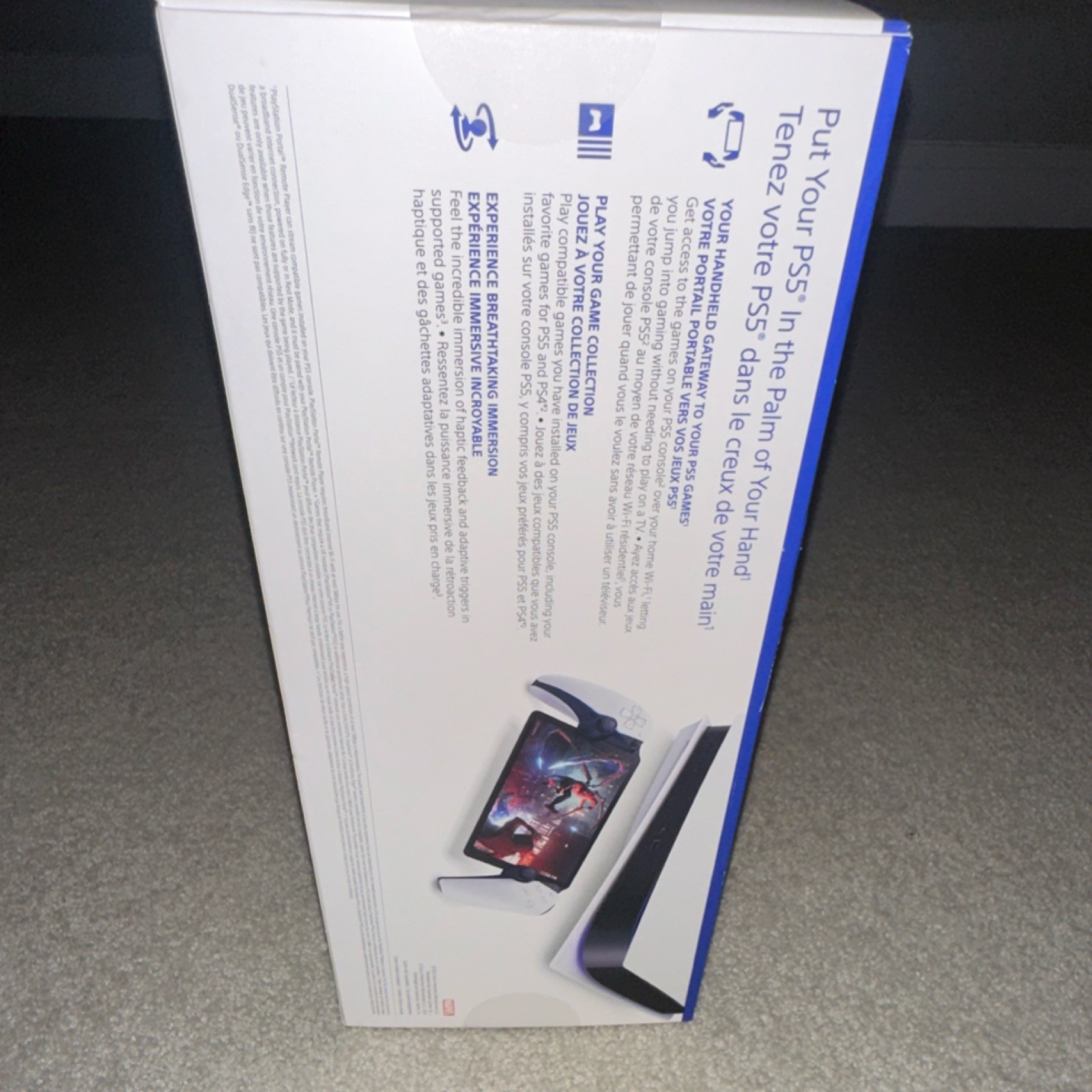 Sony PlayStation Portal Remote Play Handheld System Wi-Fi PS5 White Black