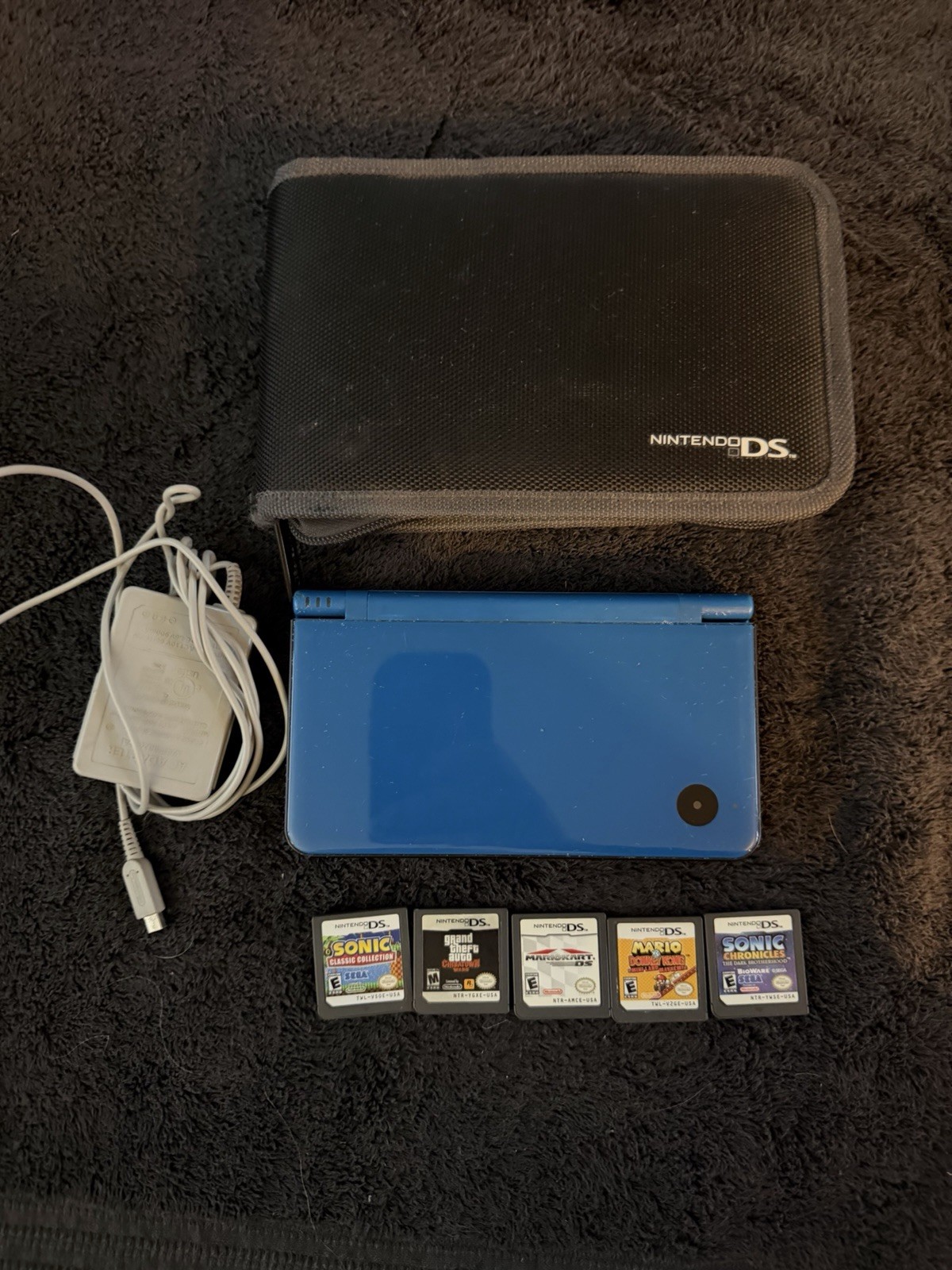 Nintendo DSi XL Console Blue UTL-001 Tested