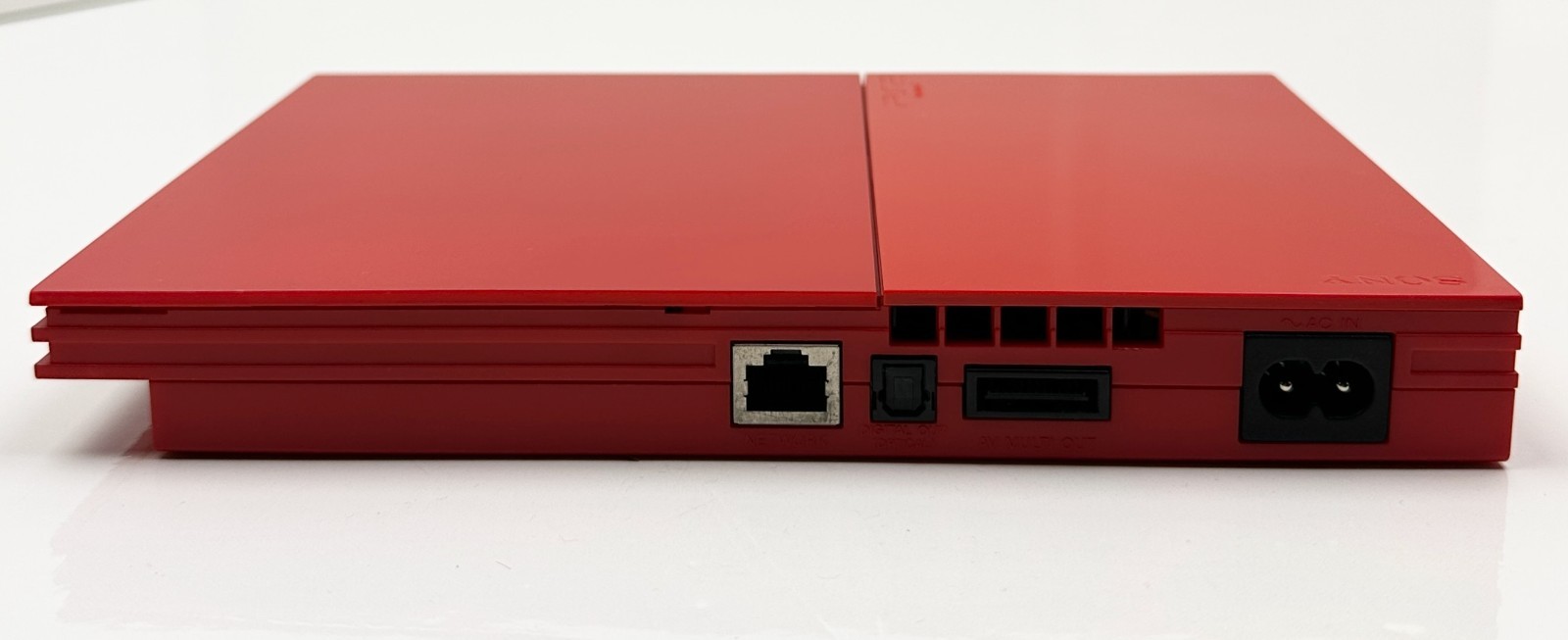 Sony PlayStation 2 Cinnabar Red PS2 Slim Console Complete In Box *Excellent*