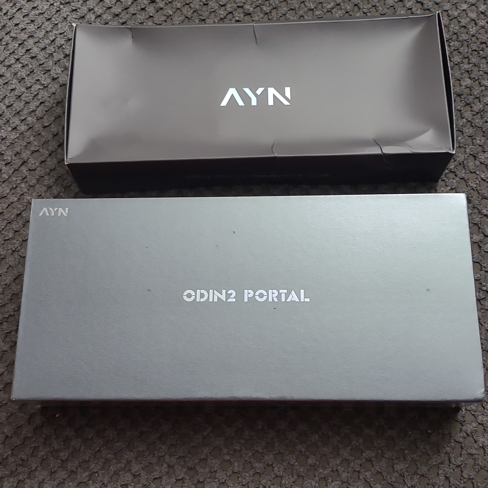 AYN Odin2 Portal Base 8+128GB Black Video Game Console with Protective Case