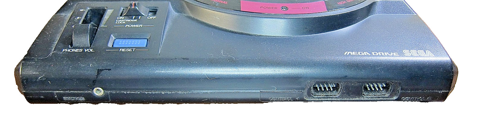 Genuine Vintage Sega Mega Drive 16-Bit Console HAA-2510 Made in Japan