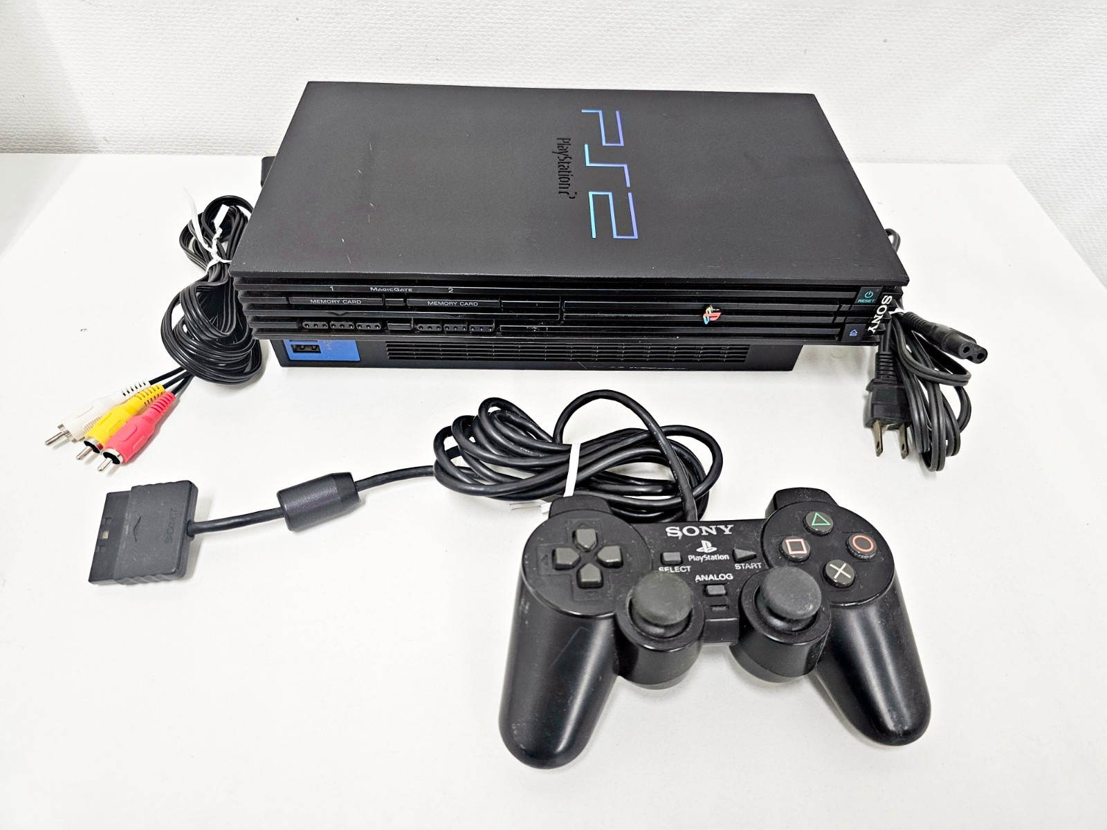 Sony Playstation 2 Console SCPH-50000 Midnight Black Japan 025