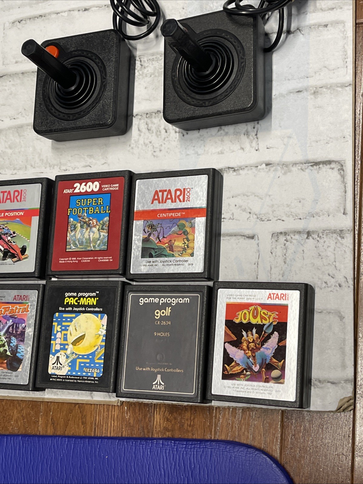 Atari 2600 Vader Black Console Bundle – Cleaned, Tested Working VGC + 12 Games