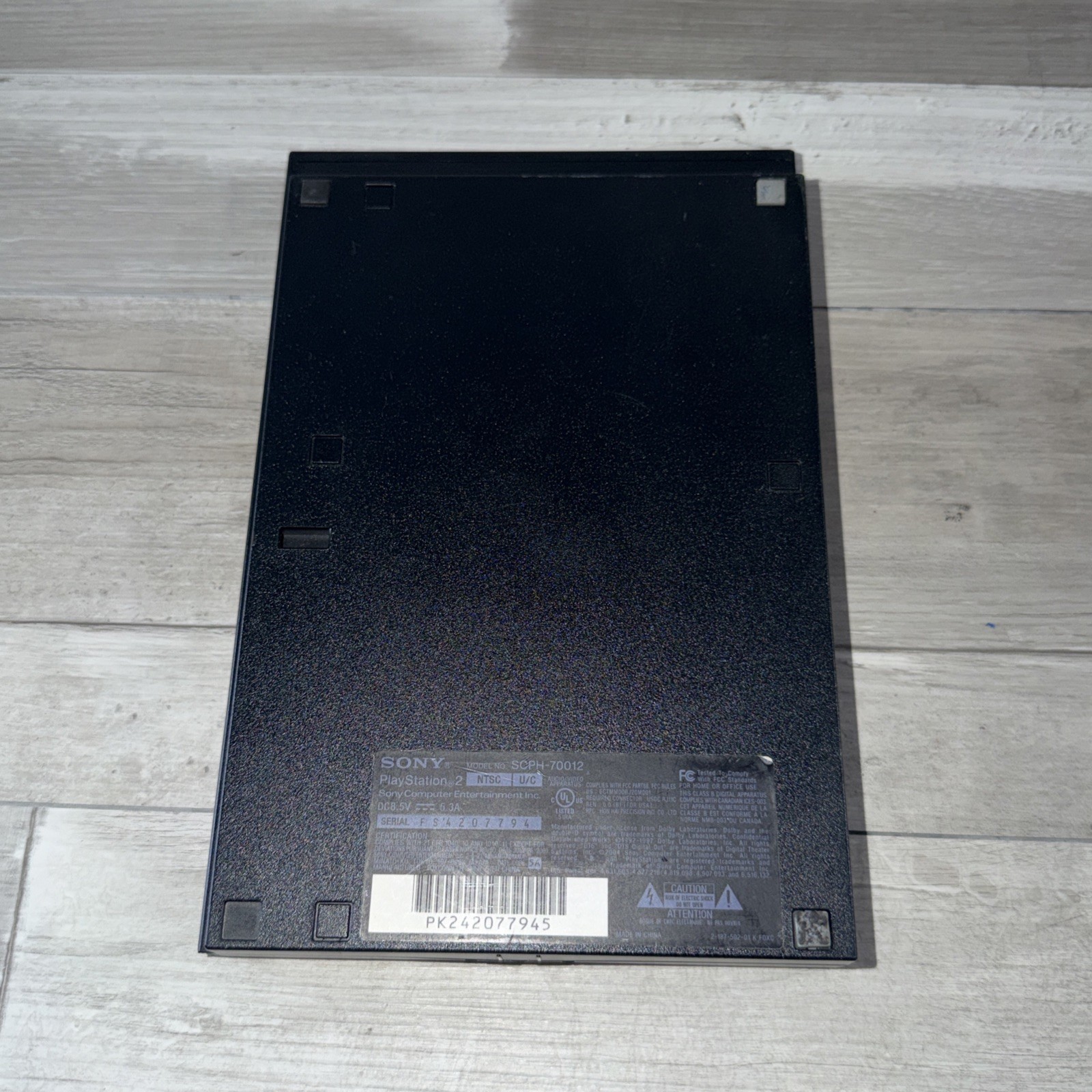 4 Sony Ps2 Slim SCPH-77001 Playstation 2 Consoles Only Lot Only Black For Repair