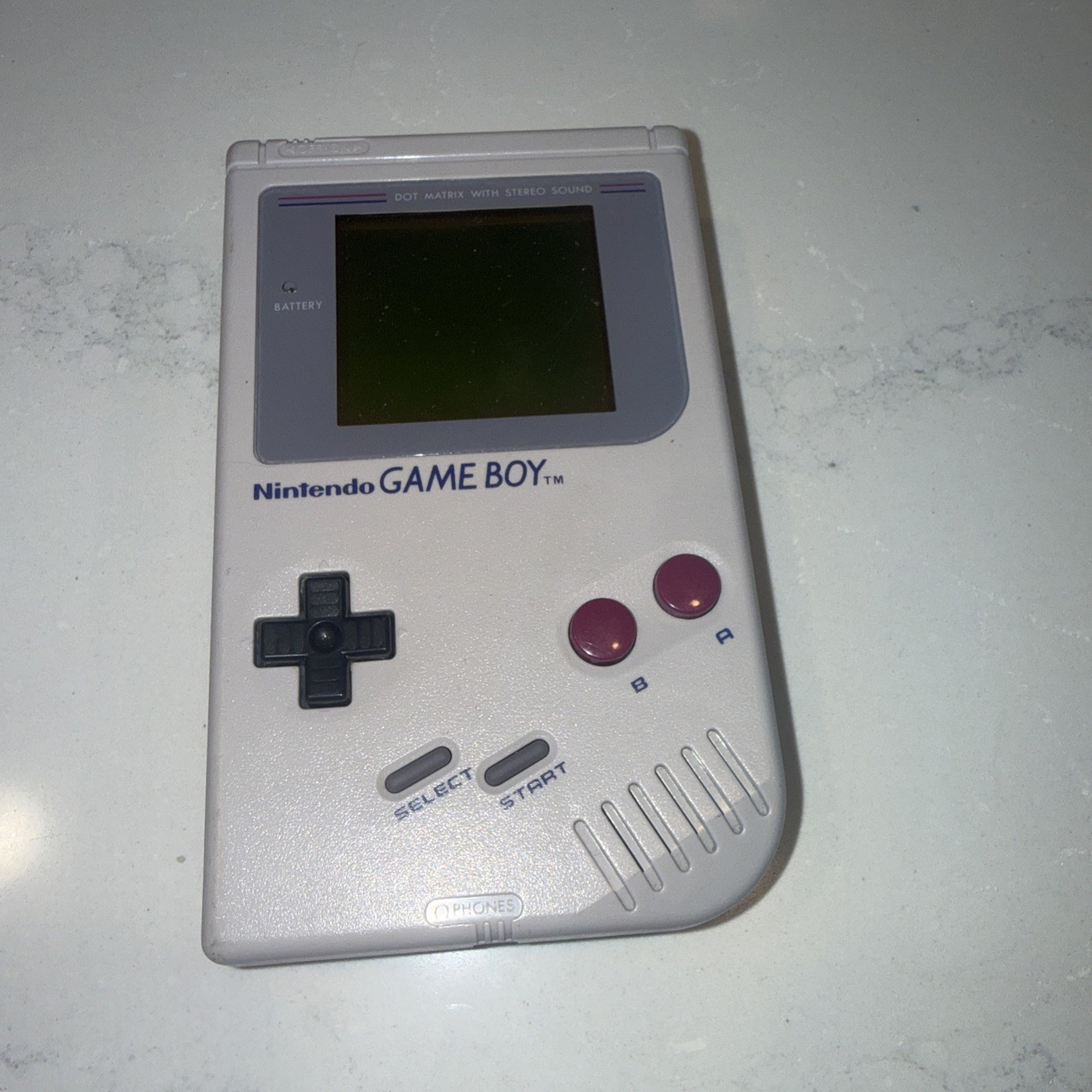 Nintendo Game Boy Pocket Silver Model MGB-001 Non-working Parts Only READ