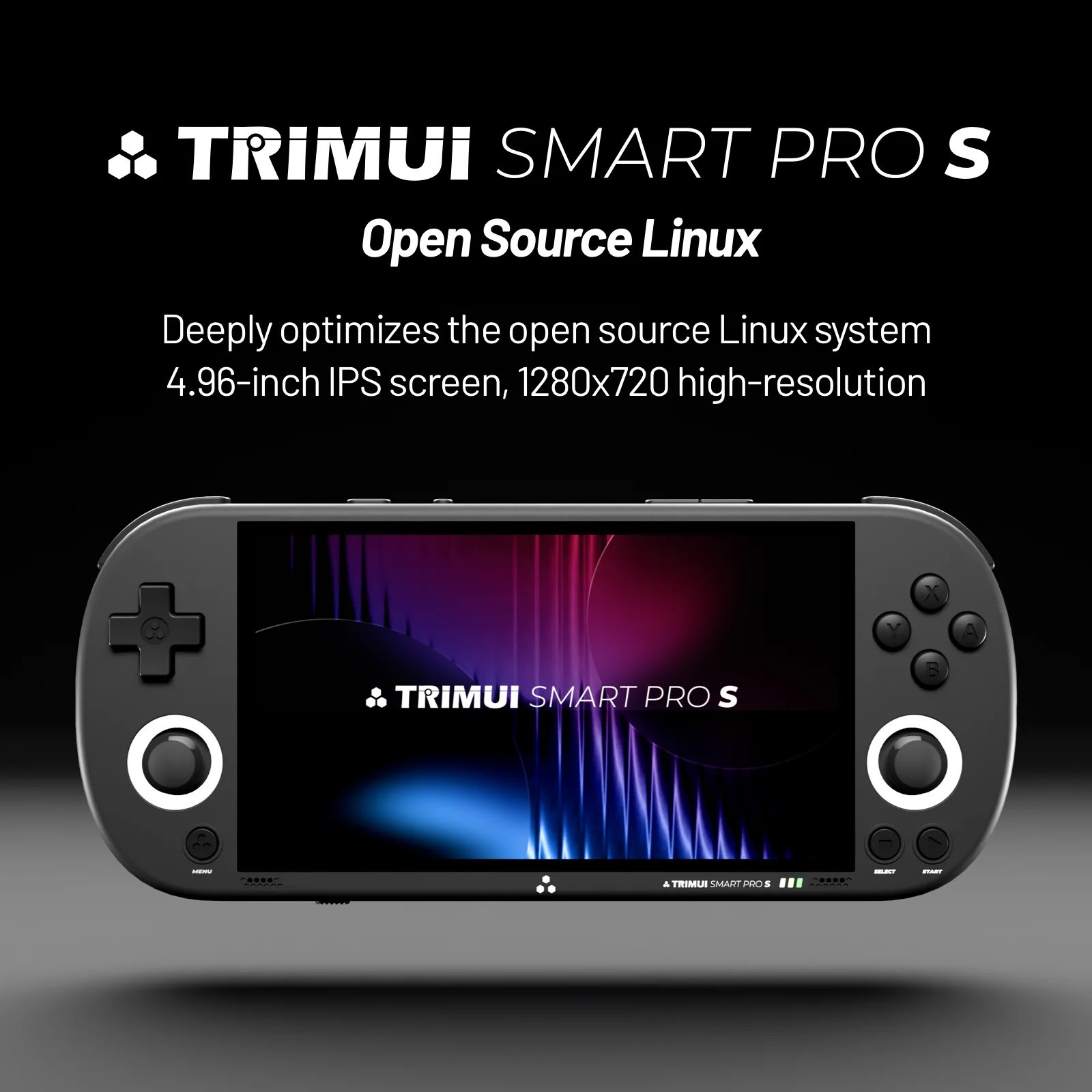Trimui Smart Pro S TG5050 Open Source Retro Handheld Game Console 4.96″ 720P IPS