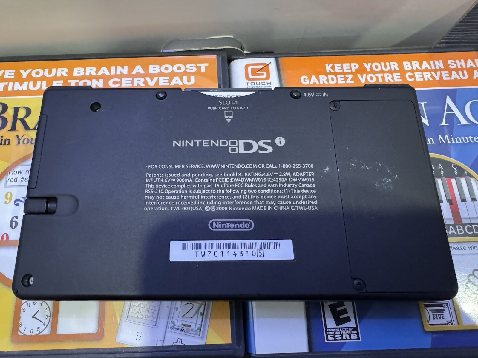 Nintendo DSi Launch Edition Black Handheld System – Very Good