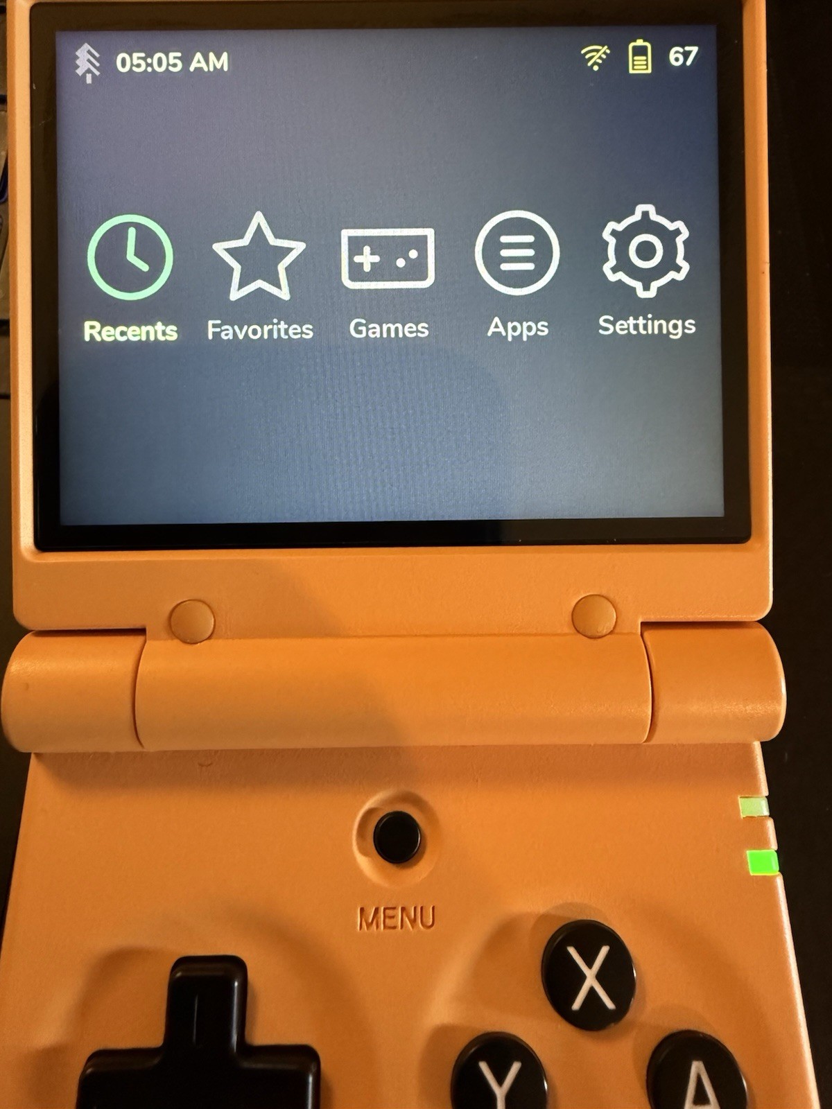 Miyoo Mini Flip Console | Fully Loaded 128GB Onion OS Power On & Play!
