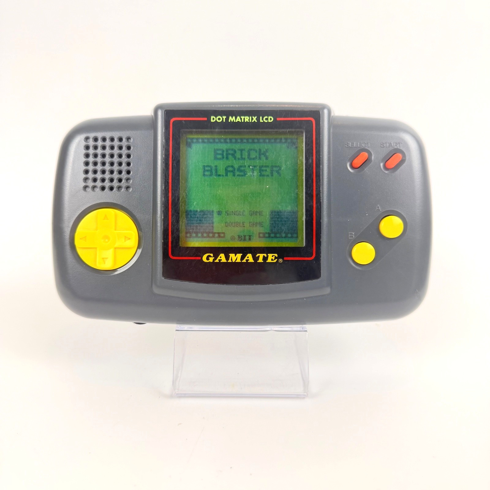 1990 GIG GAMATE BIT CORPORATION CONSOLE💎+ BOX & GAMES RARE – TESTED 🎁