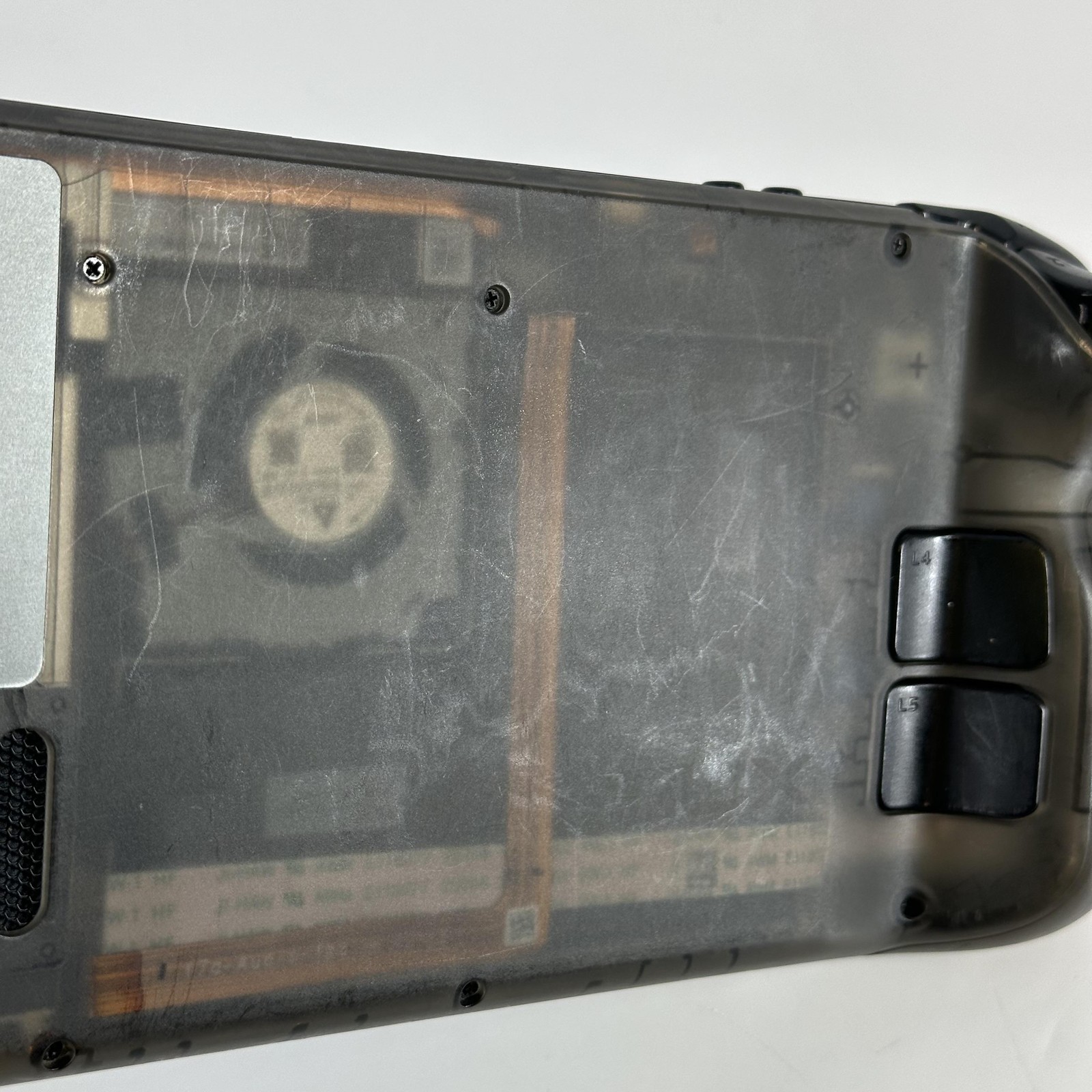 Valve Steam Deck Console Black 64GB Embedded MultiMediaCard – Non-OEM Backplate