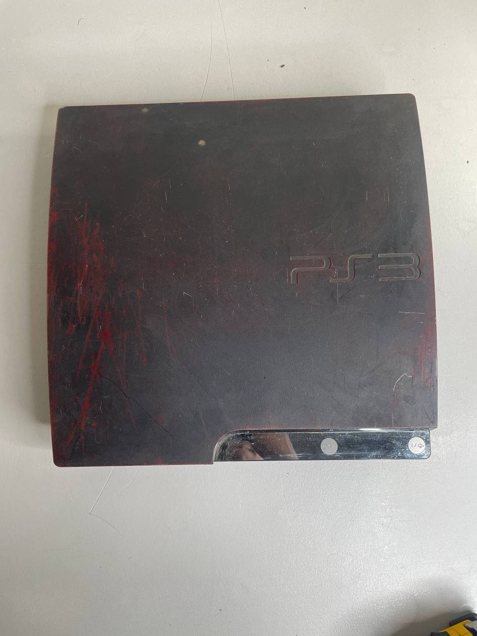 Sony PlayStation 3 – PS3 Slim 160GB Black Console – CECH-2501A- For Parts/Repair