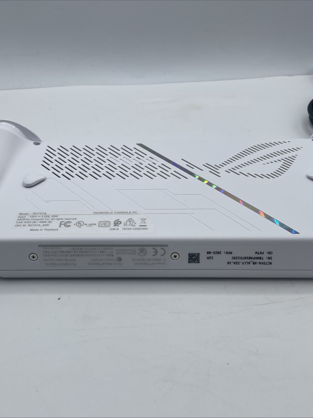Asus ROG XBOX Ally 7″ AMD Ryzen Z2 A 16GB RAM 512GB White RC73YA
