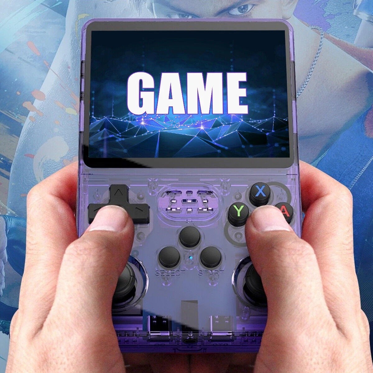 R36S Retro Handheld Game Console Video Games 128GB Consoles 20000+Games