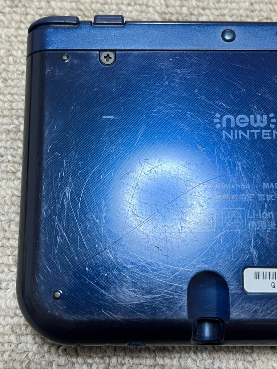 New 3DS LL XL Metalic blue Japan Nintendo Console region Japanese B951