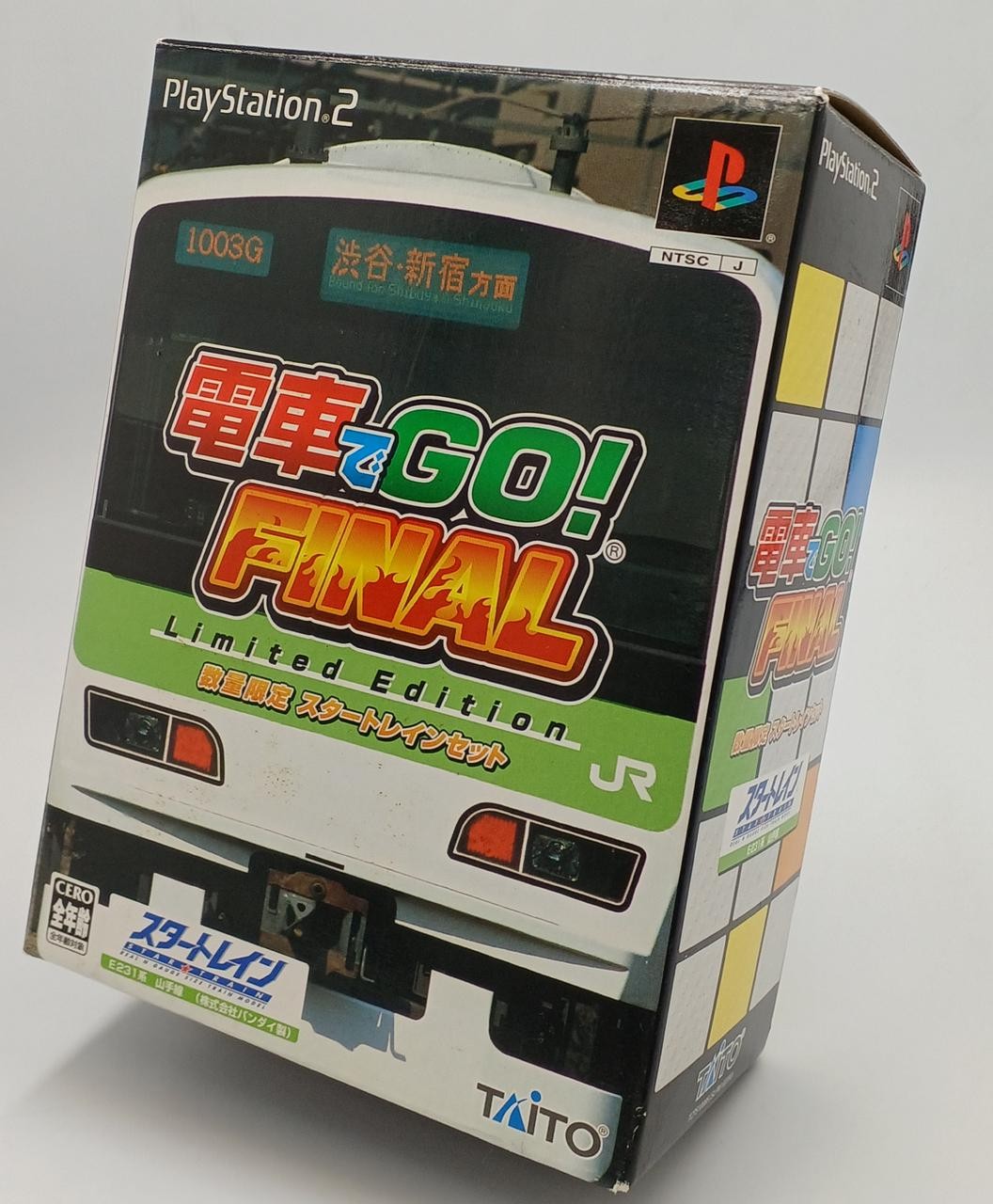 TAITO Densha de GO! FINAL LIMITED EDITION PS2 software