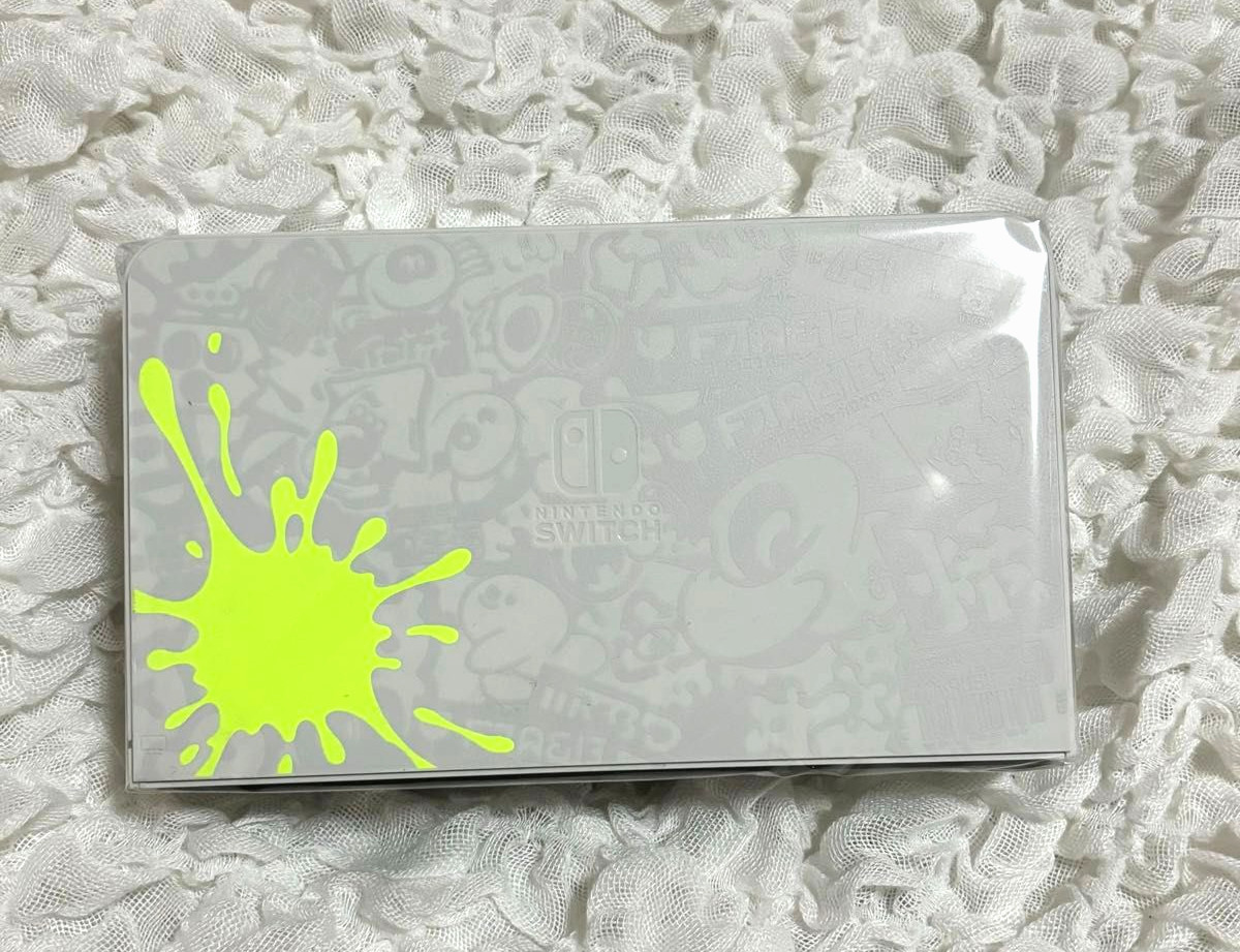 Nintendo Switch OLED Splatoon 3 Edition Dock only Tested w/ Cable No Console