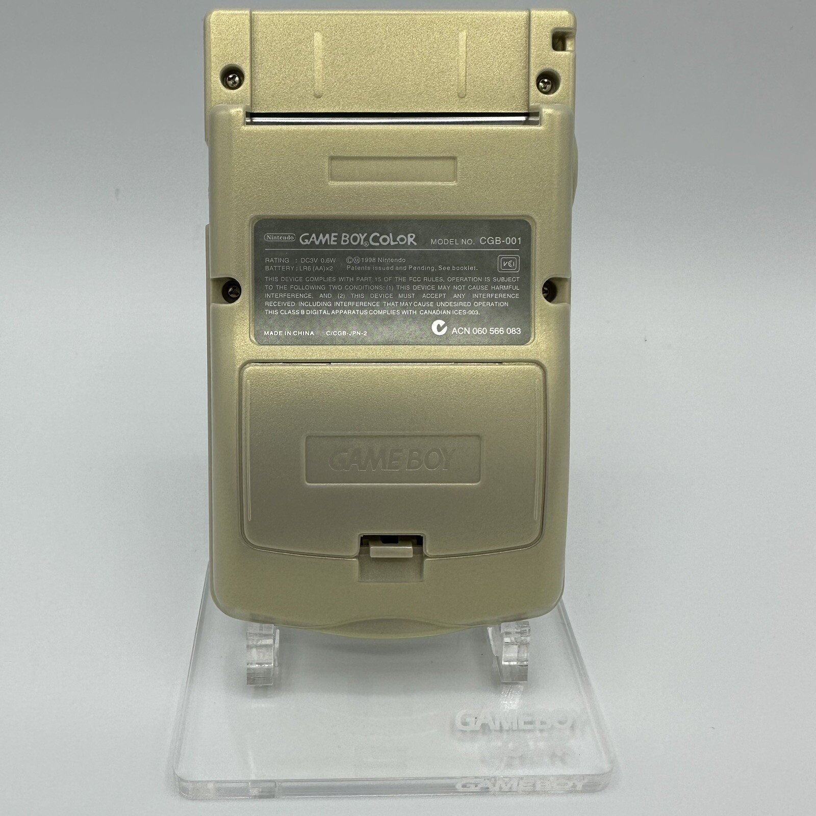 Gameboy Color Pokemon Special Pikachu Edition Nintendo System Console Gold Pearl