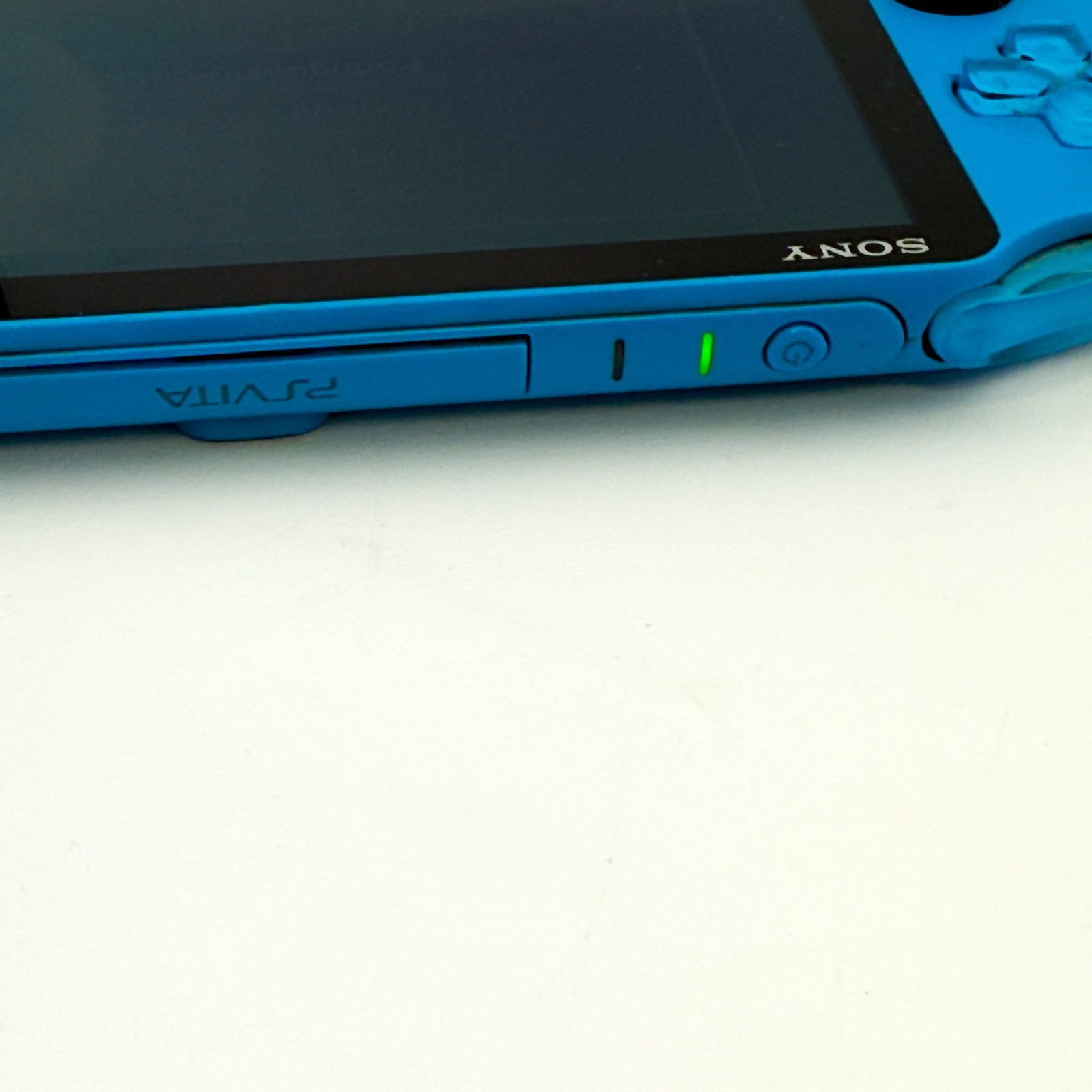PS Vita Aqua Blue PCH 2000 Za23 Console PSV Slim Good Condition Tested Working