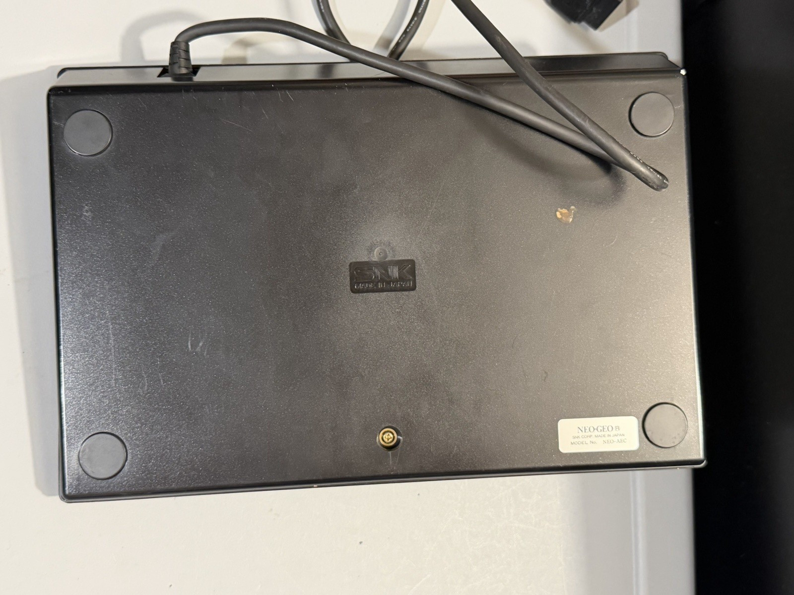 Neo Geo AES US Gold System Console SNK Please Read Low Serial