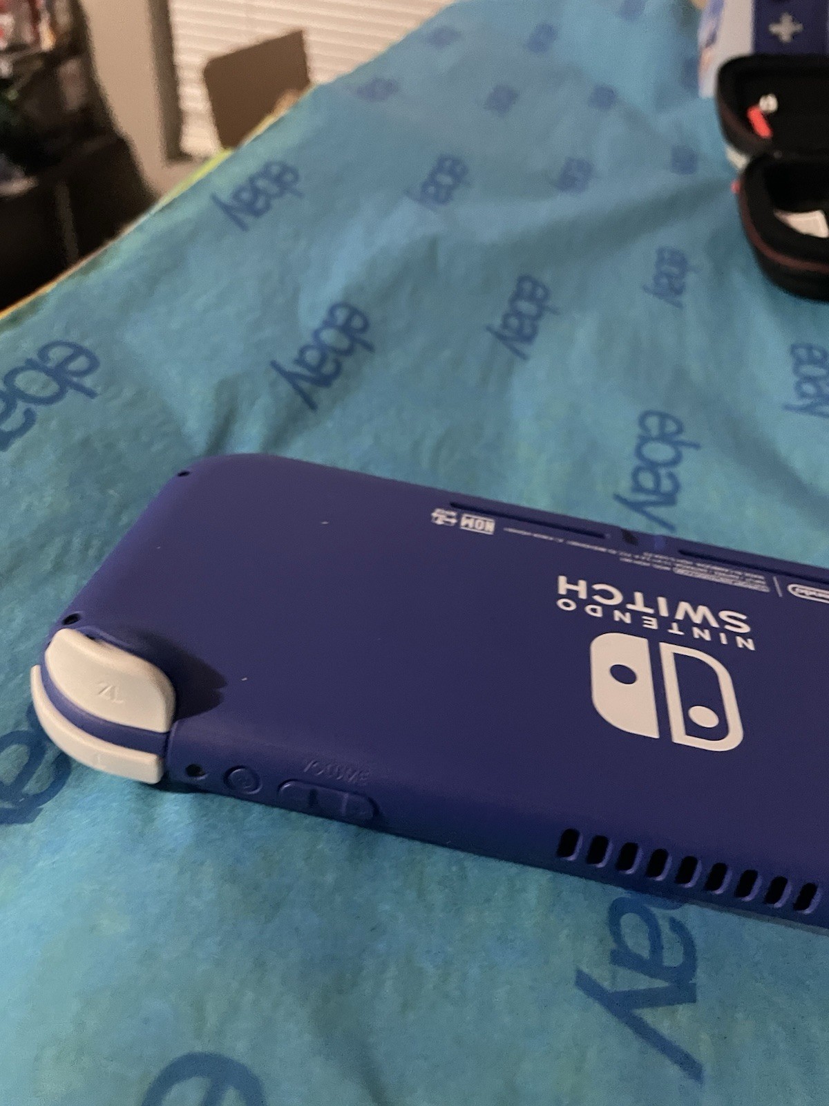 Nintendo Switch Lite Handheld Console – 32GB – Blue With Case