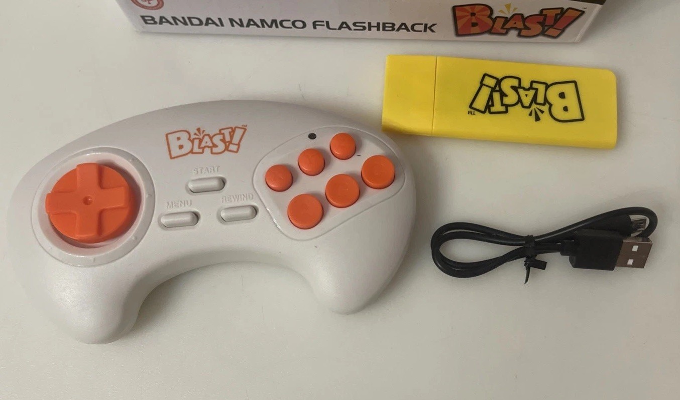 Bandai Namco Flashback Blast! PAC-Man 8 Built In Games 2018