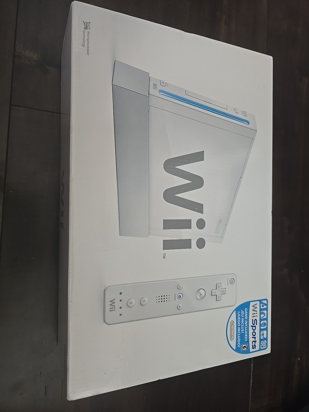 Nintendo Wii White Console with Wii Sports Never Used. Vaulted Nearly 20 Years