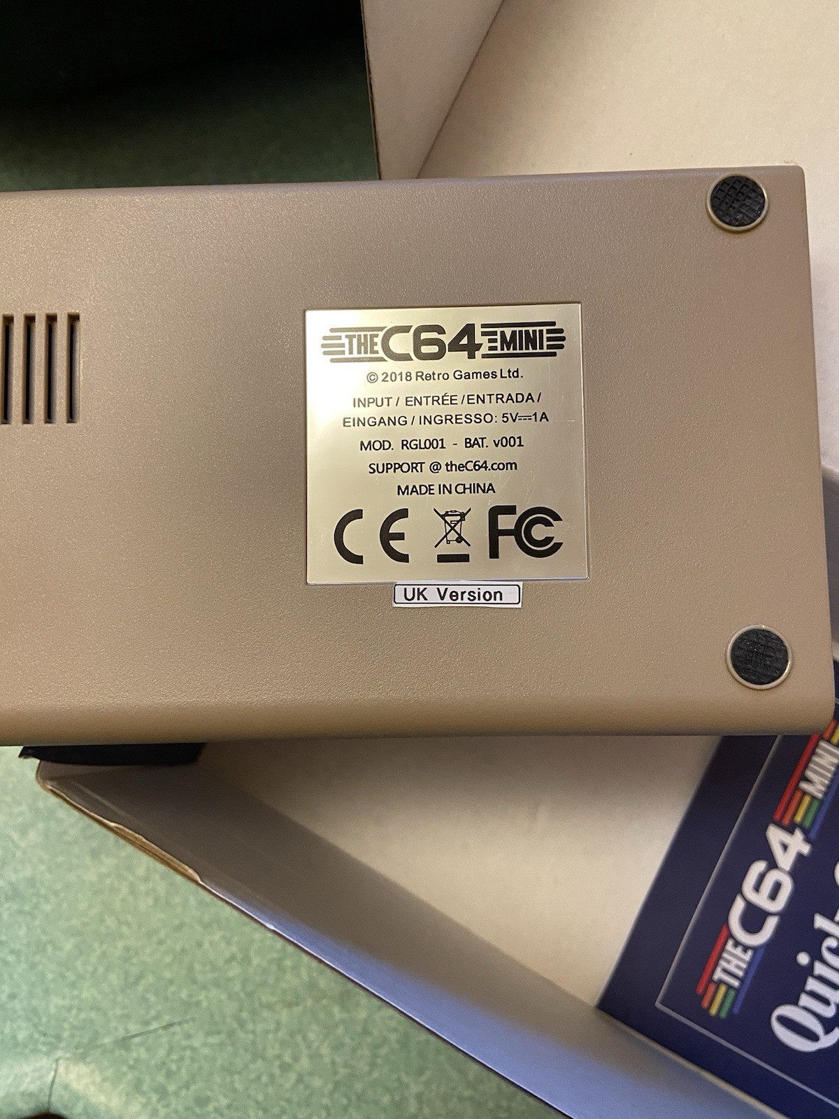 C64 Mini HD Console 64 Built-in Games + Joystick Retro Games – Open Box-
