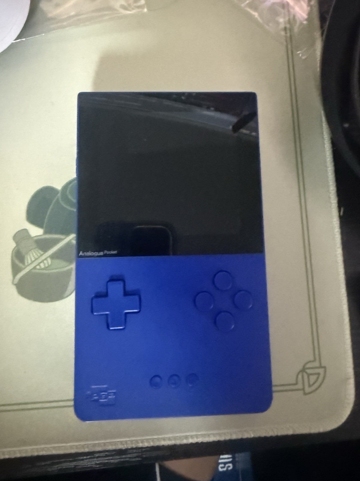 Analogue Pocket Blue Handheld System Video Game Console