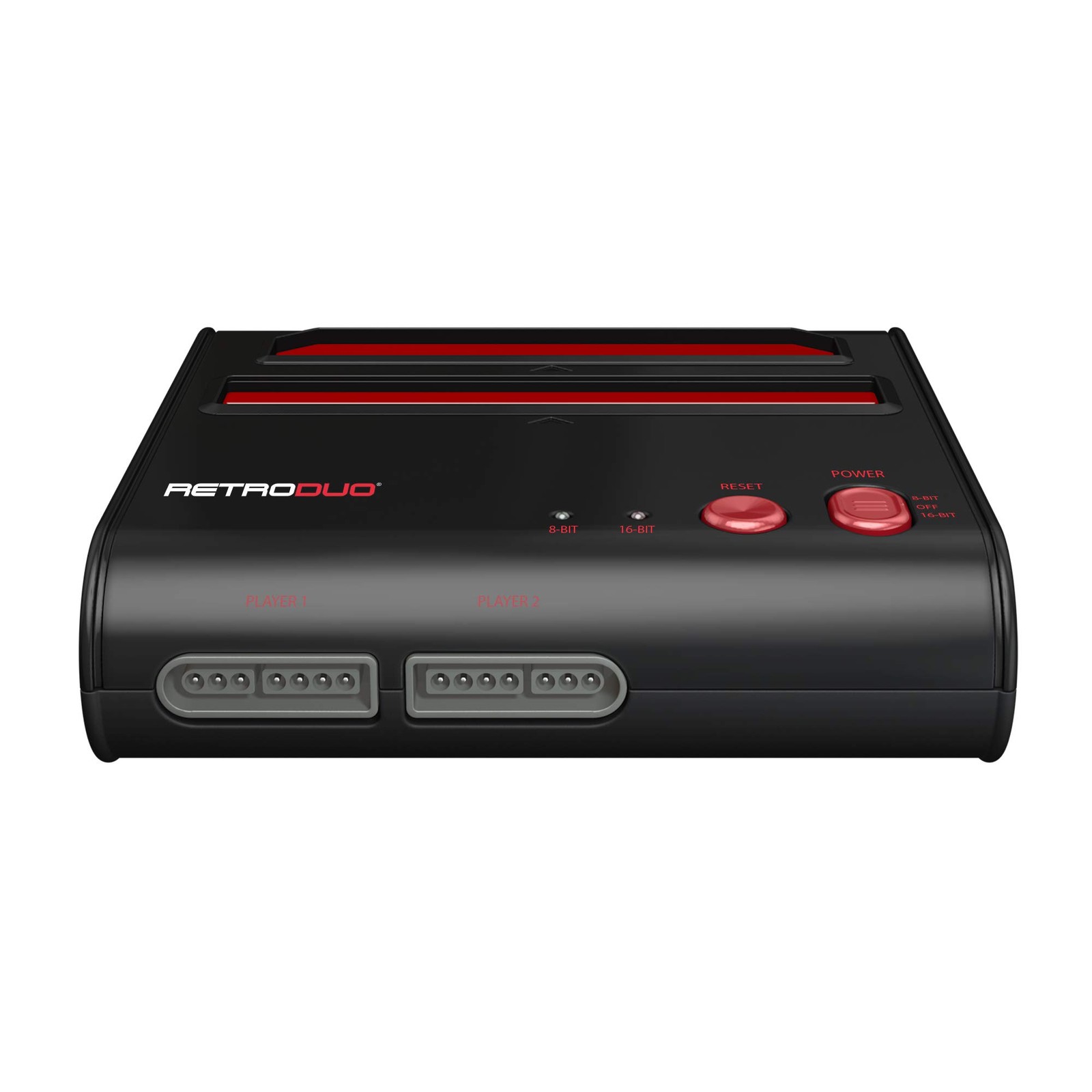 Retro-Bit Retro Duo 2 in 1 Console System – for Original NES/SNES, Super