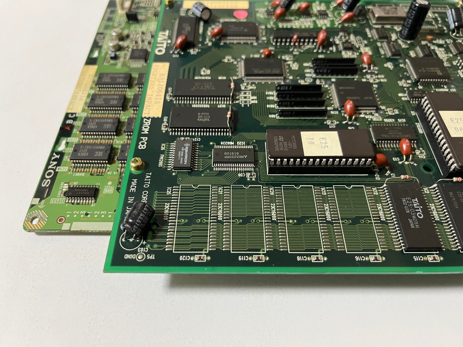 Fighters’ Impact Taito FX-1B System Arcade Game JAMMA PCB Japan