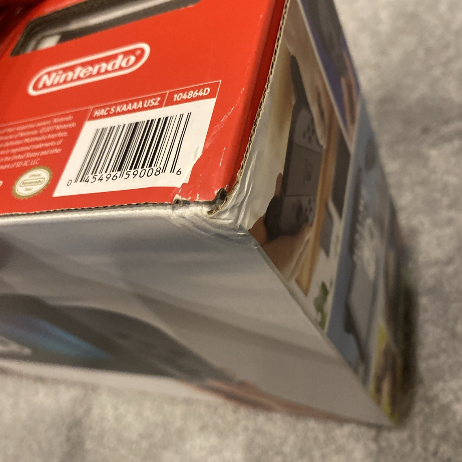Nintendo Switch 32GB Console w/Gray Joy‑Con, Pro Controller, Case, 512 GB SD CIB
