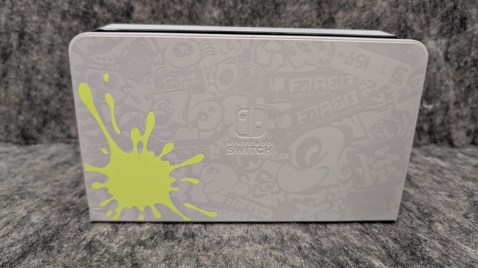 Nintendo Switch OLED Splatoon 3 Dock ONLY Special Edition | No Console, NO cable
