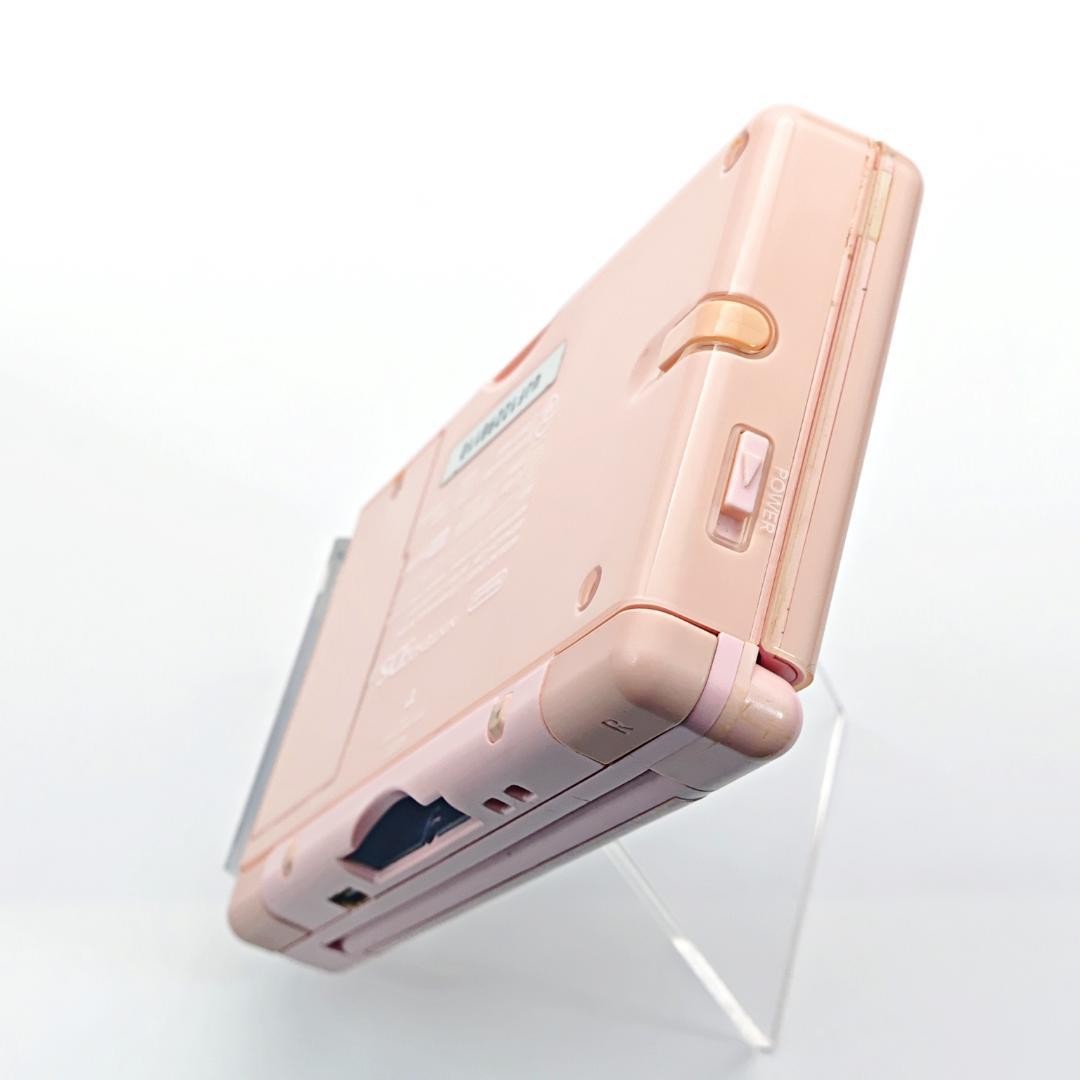 Nintendo DS Lite noble pink game Console Japan japanese model W/charger Tested