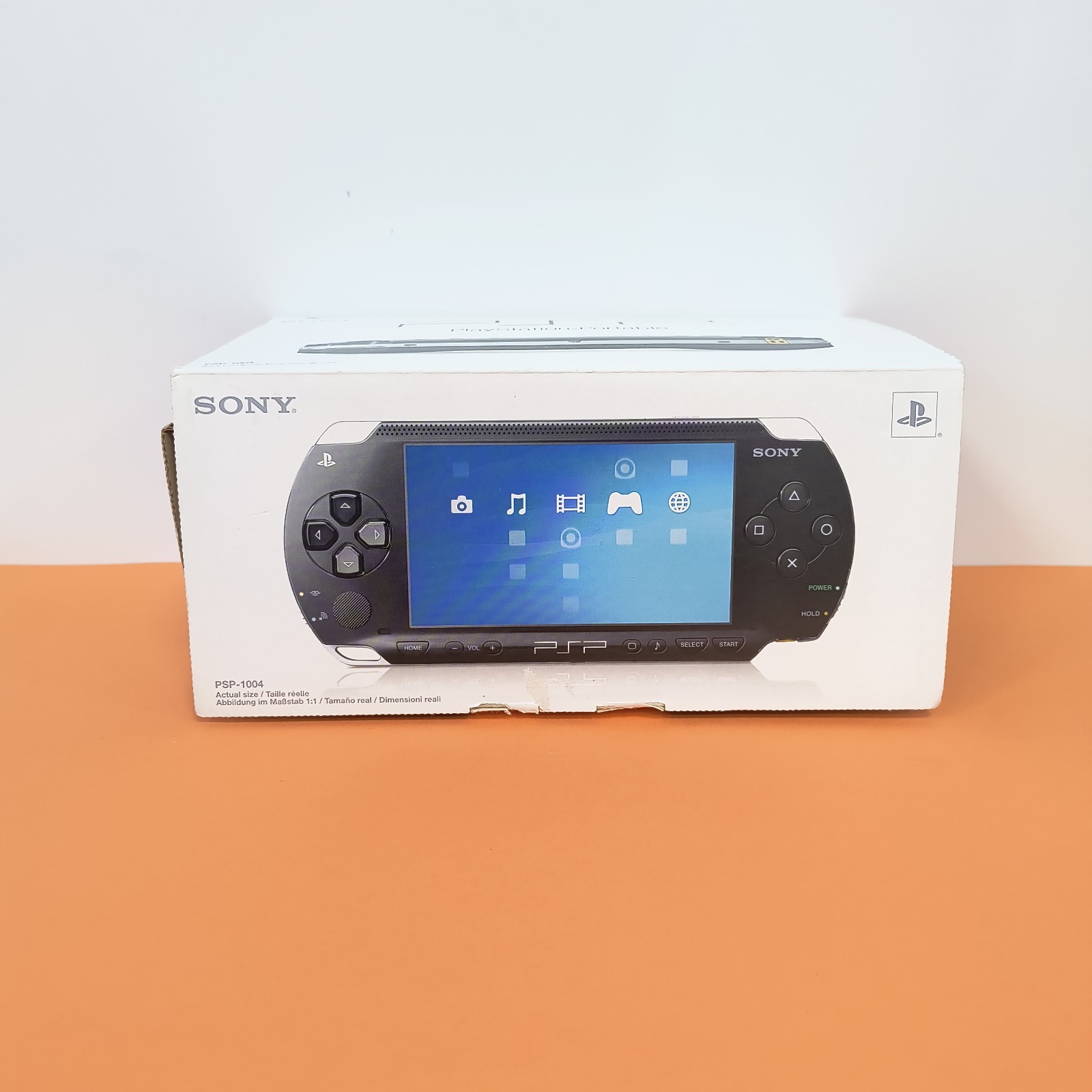 Sony PlayStation PSP 1004 Black Console FULL BOX + 2GB SD + TONY HAWKS UMD