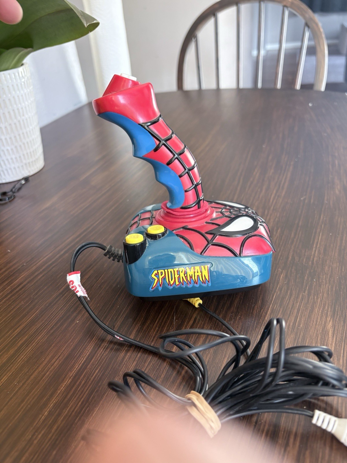 Marvel Spider-Man Plug & Play Microconsole Joystick Red Blue Black Composite RCA