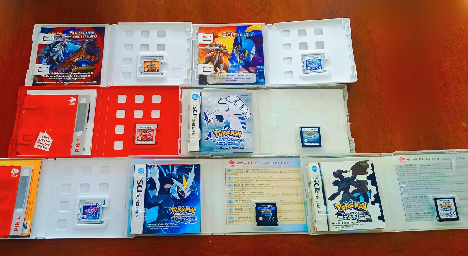 Pokemon Nintendo 3DS Soul Silver Ultra Sun Moon Omega Ruby White Black 2 & Y!