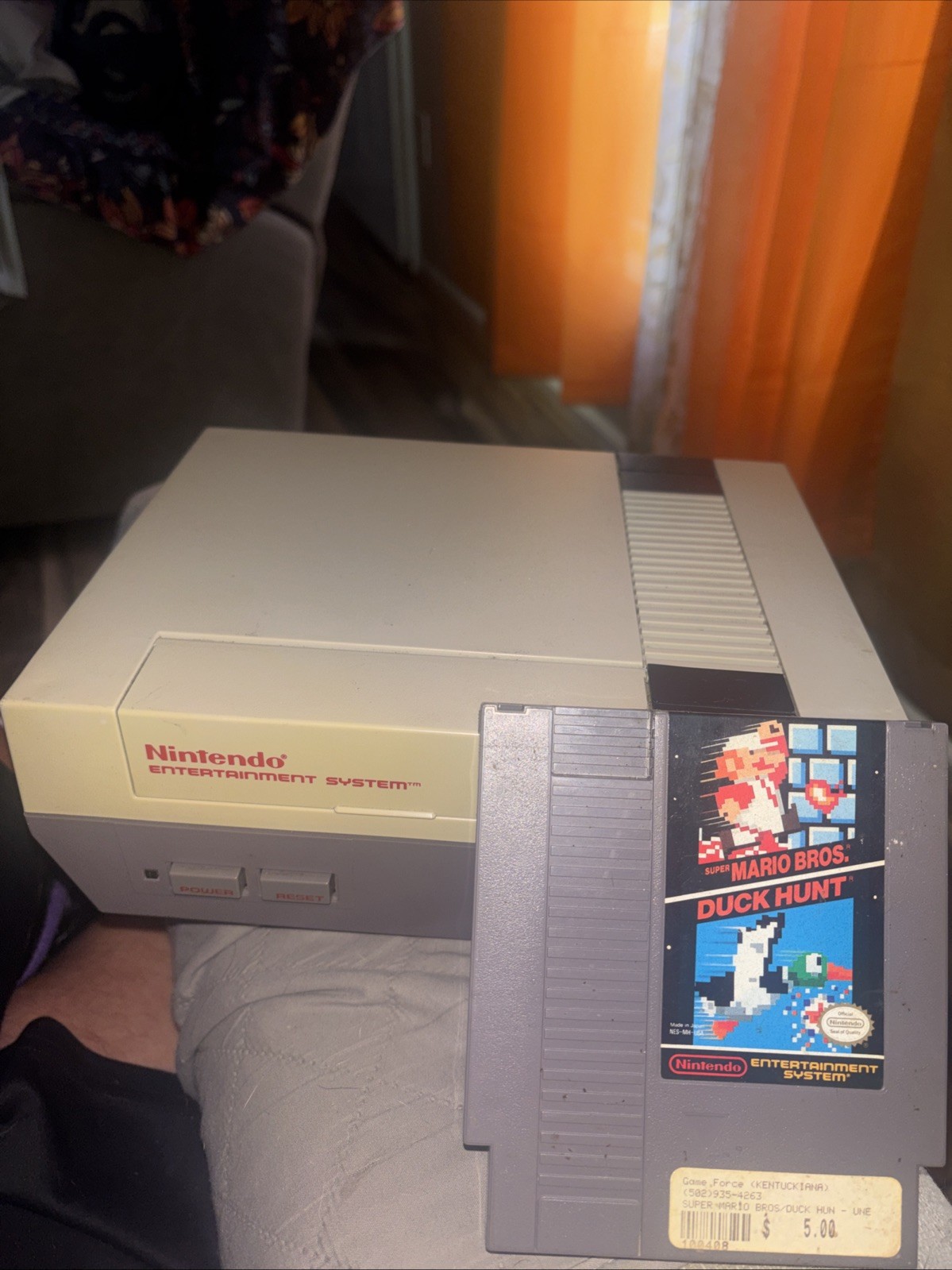 Nintendo NES Console Only Original Front Loader Tested (read) NES-001 #620