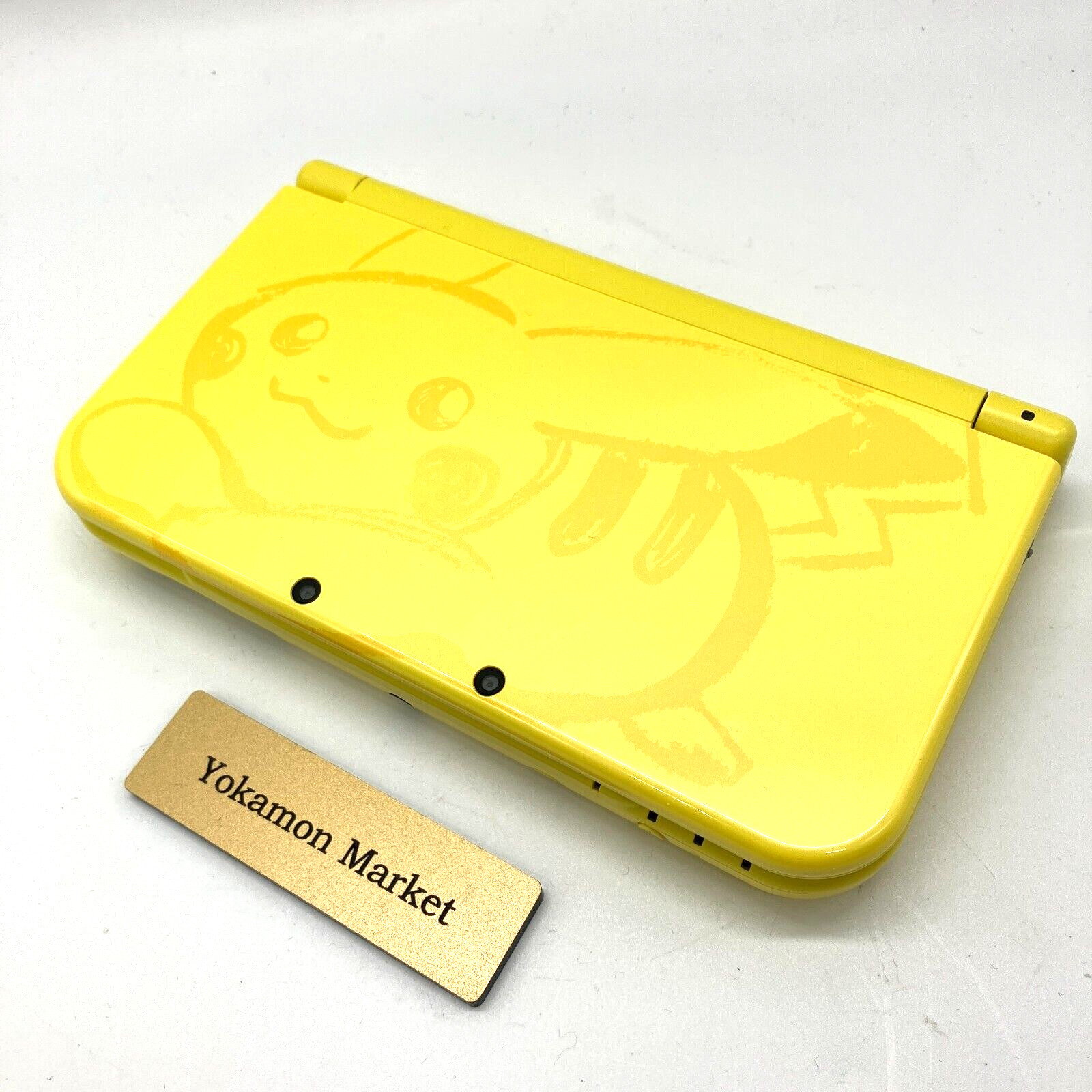 Nintendo 3DS XL LL Pokemon Pikachu Yellow Body Limited Model Used