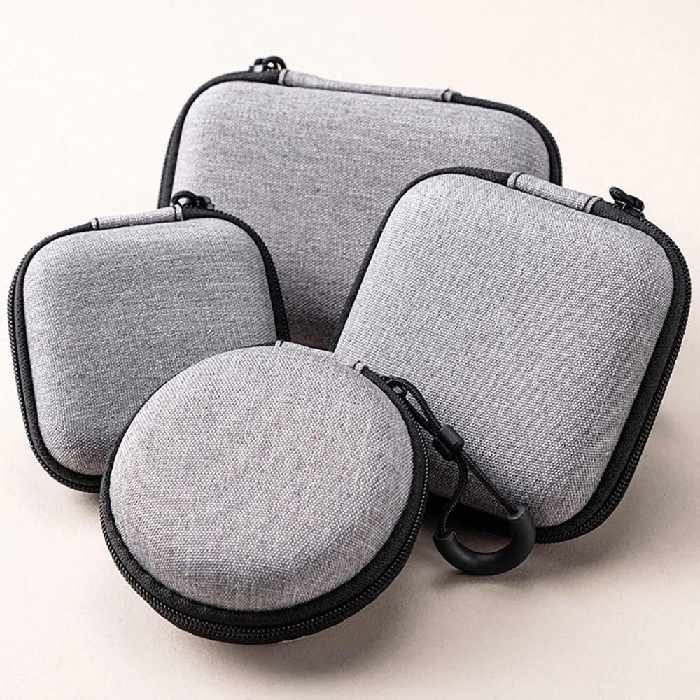 Portable EVA Game Console Case RG35XX H Storage Bag Zipper Hard Shell Travel Pou