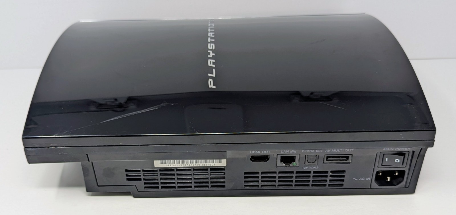 PlayStation 3 PS3 Fat Backwards Compatible Console CECHE01 – For Parts Or Repair
