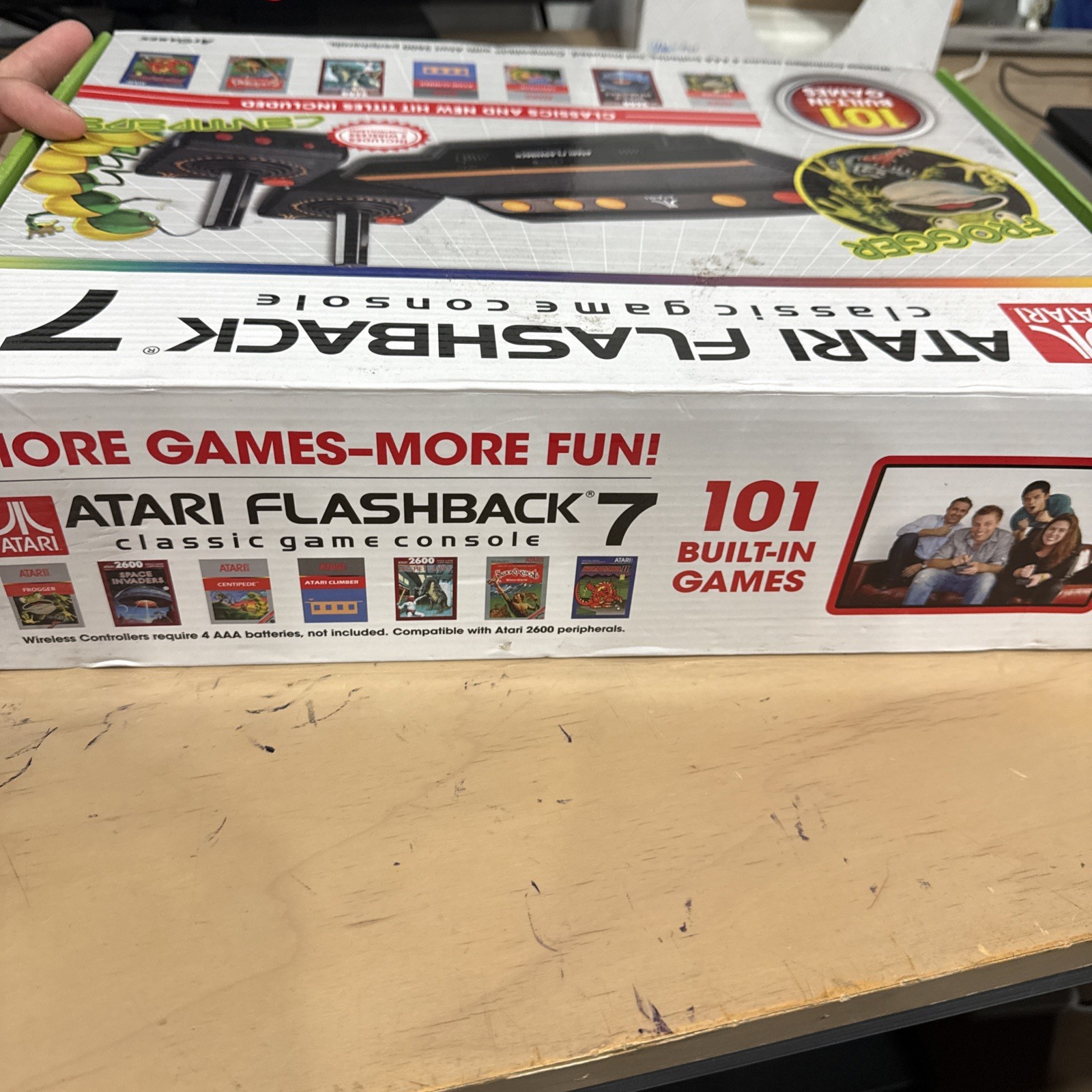 Atari Flashback 7 Classic Game Console Deluxe Plug N Play Tested