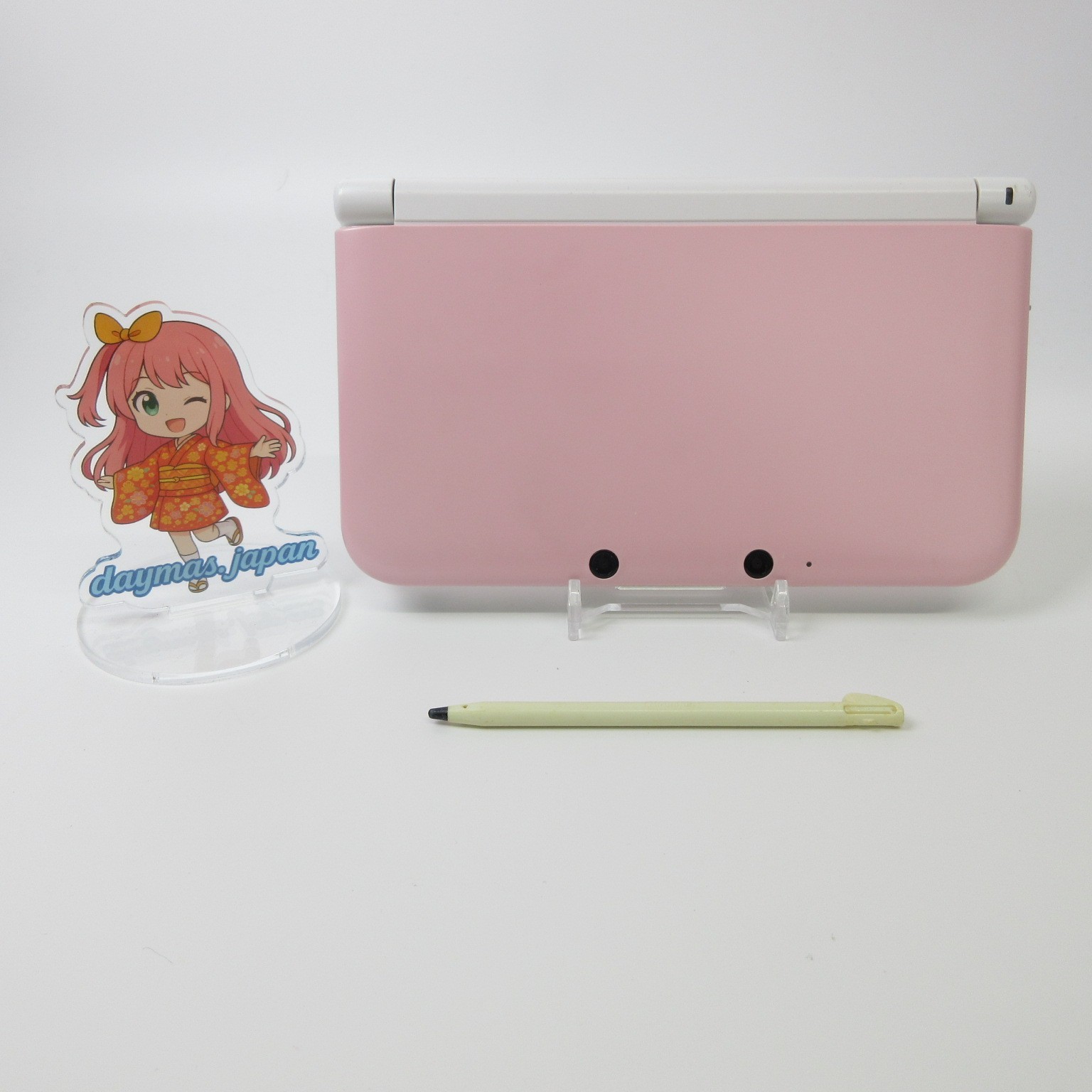 【Near Mint】Nintendo 3DS LL XL Pink x White Console ONLY Japanese Edition #TOY08