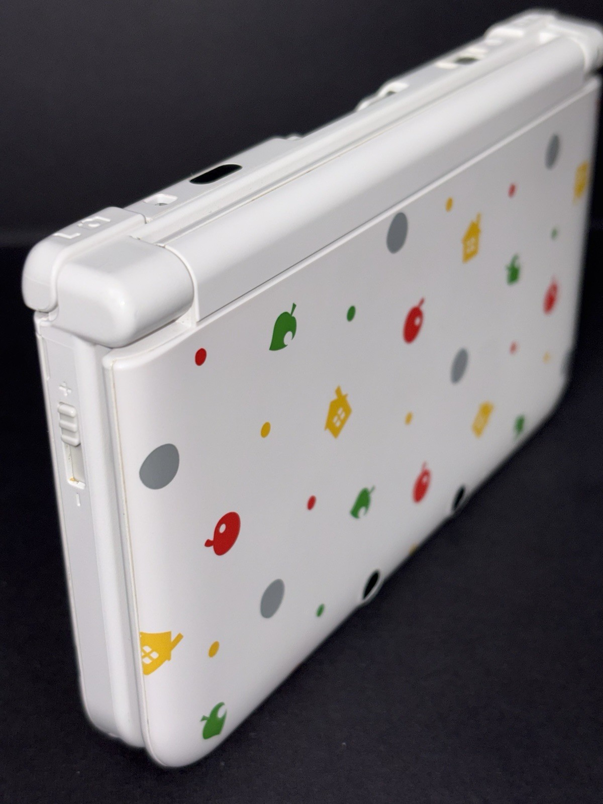 READ US Nintendo 3DS XL Animal Crossing Handheld – Charger & Stylus WORKING